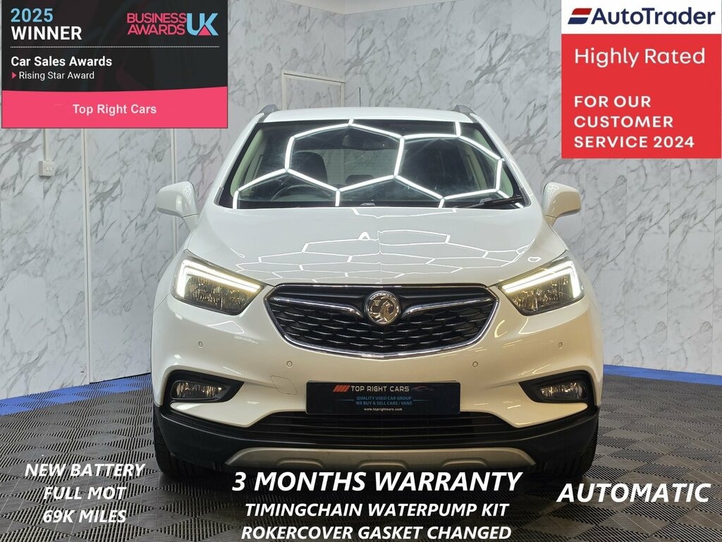 Vauxhall Mokka X 1.4I Turbo Elite Suv Euro 6 Ulez 140 Ps White #2