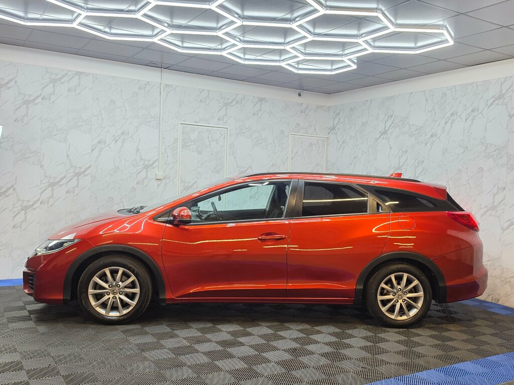 Honda Civic 1.6 I-dtec S Tourer Ss 120 Ps Manu Red #5