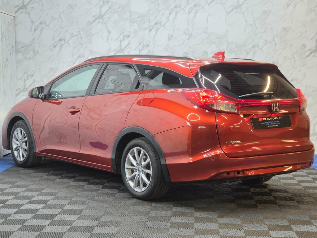 Honda Civic 1.6 I-dtec S Tourer Ss 120 Ps Manu Red #4