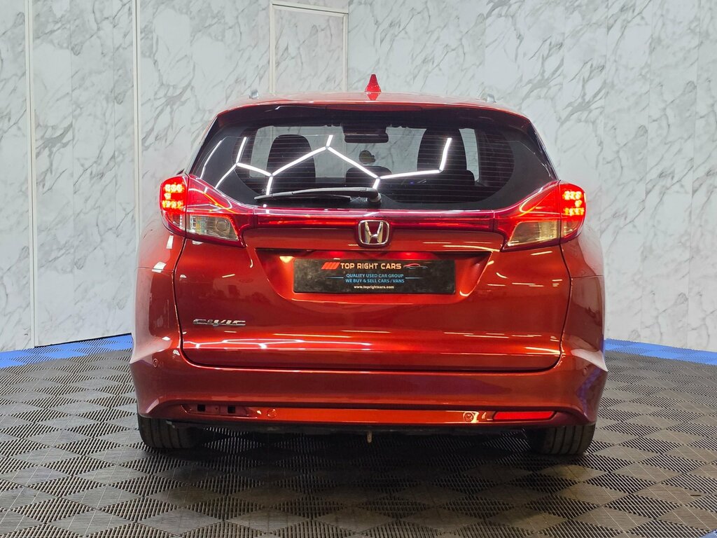 Honda Civic 1.6 I-dtec S Tourer Ss 120 Ps Manu Red #3