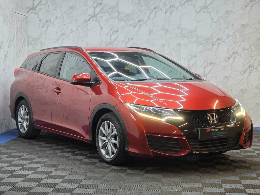 Honda Civic 1.6 I-dtec S Tourer Ss 120 Ps Manu Red