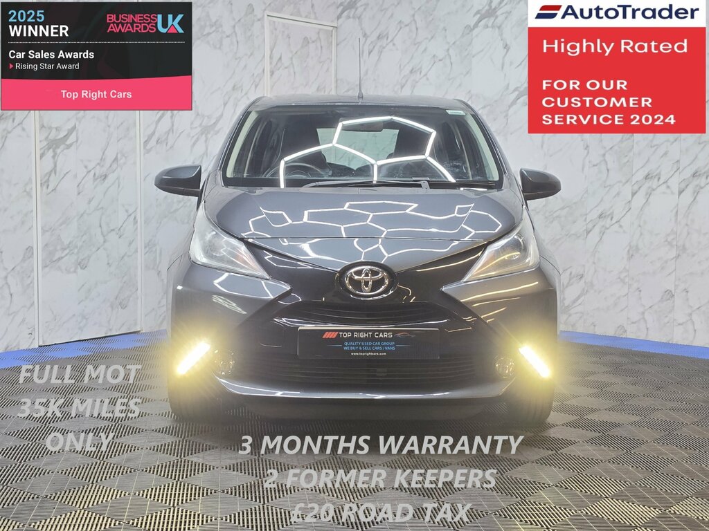 Toyota Aygo 1.0 Vvt-i X-pression Hatchback 68 Ps Grey #2