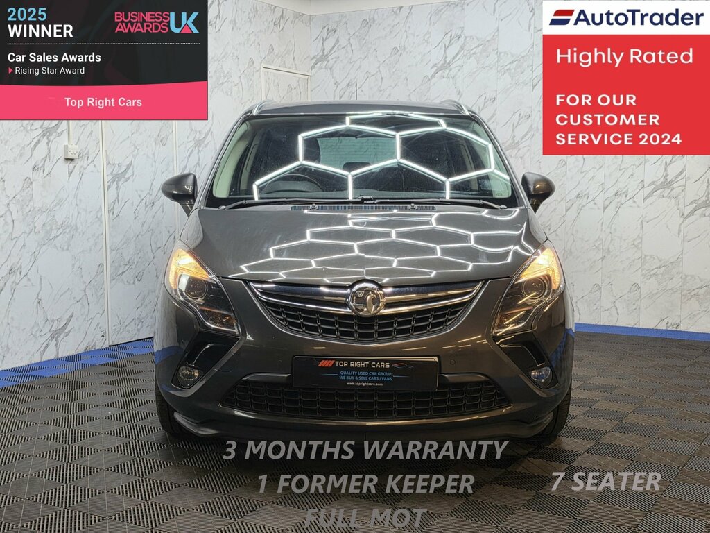 Vauxhall Zafira Tourer 2.0 Cdti Sri Mpv Euro 6 Ss 1 Grey #2