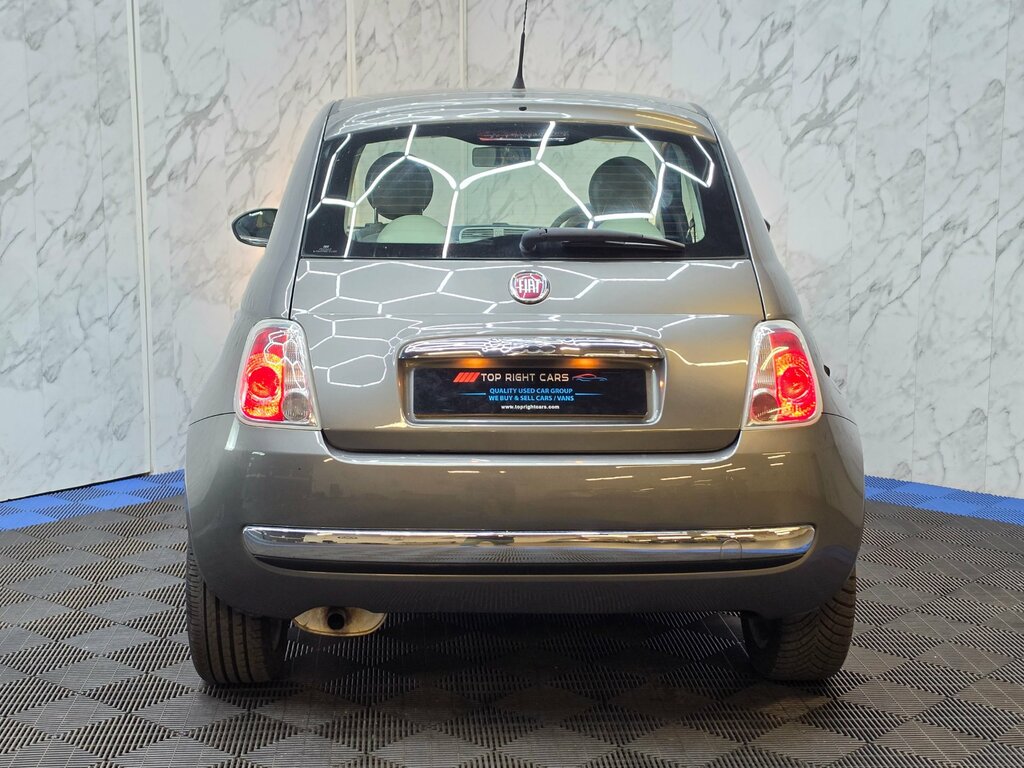 Fiat 500 1.2 Lounge Hatchback Ss 69 Bhp Man Grey #4
