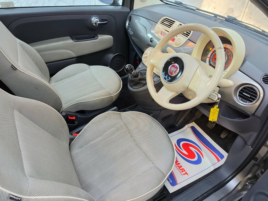 Fiat 500 1.2 Lounge Euro 5 Ss White #13