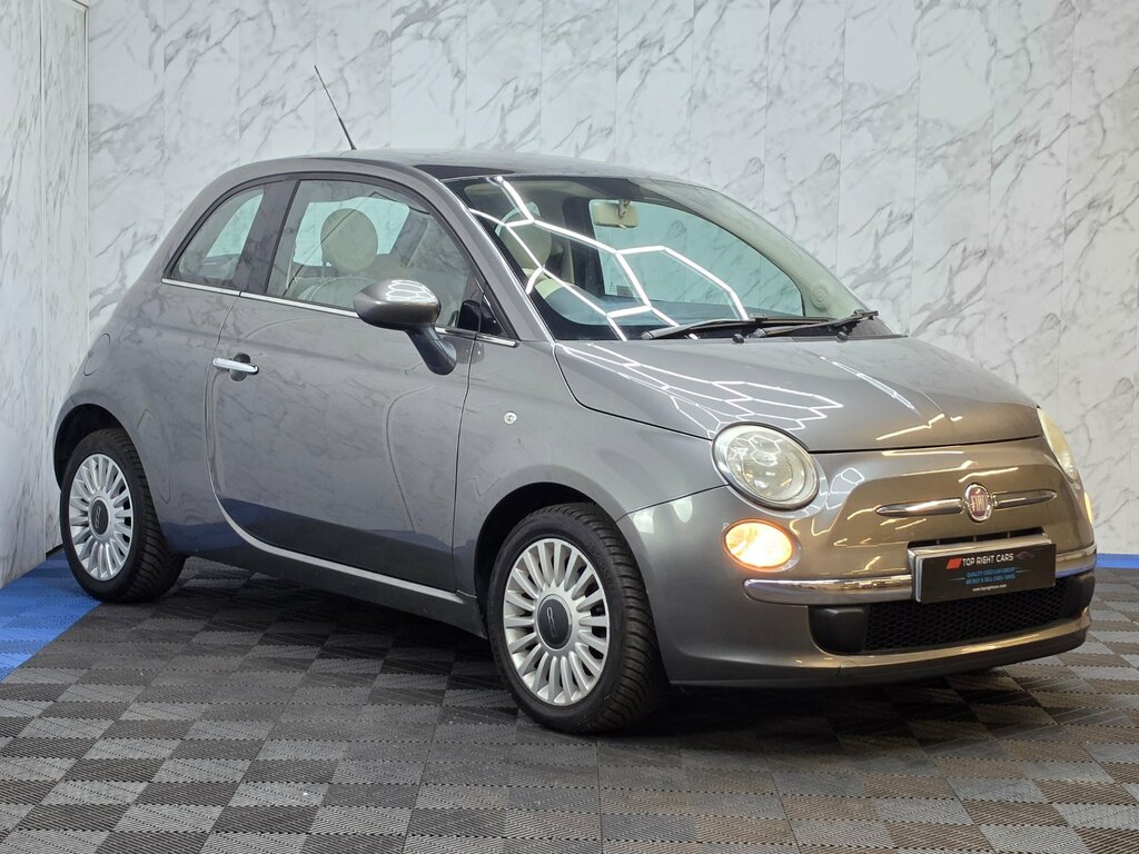 Fiat 500 1.2 Lounge Hatchback Ss 69 Bhp Man Grey