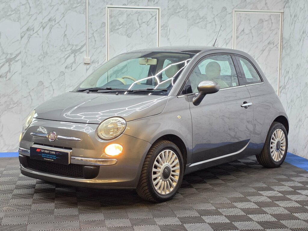 Fiat 500 1.2 Lounge Hatchback Ss 69 Bhp Man Grey #3