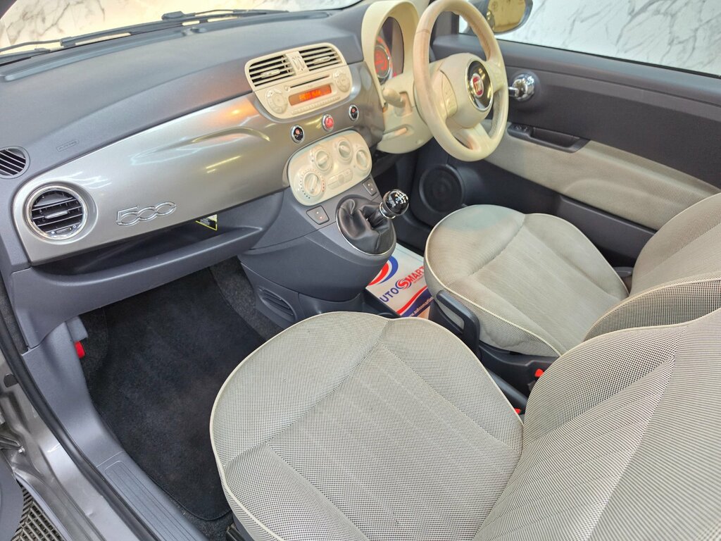 Fiat 500 1.2 Lounge Euro 5 Ss White #11