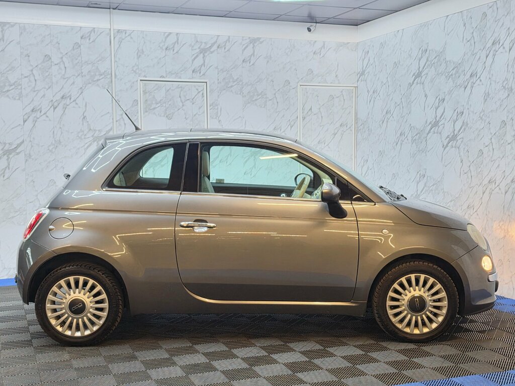 Fiat 500 1.2 Lounge Hatchback Ss 69 Bhp Man Grey #6