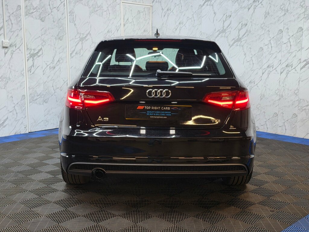 Audi A3 1.6 Tdi S Line Sportback Ss 105 Ps Black #4