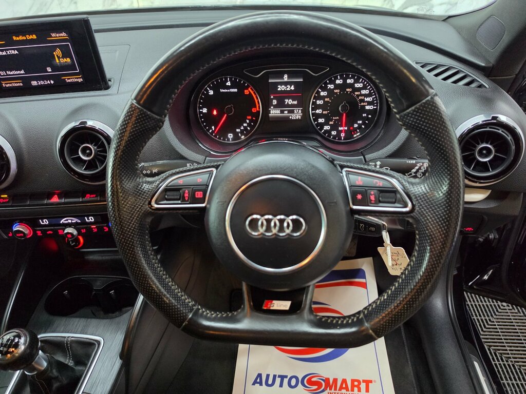 Audi A3 1.6 Tdi Sport Sportback Euro 5 Black #9