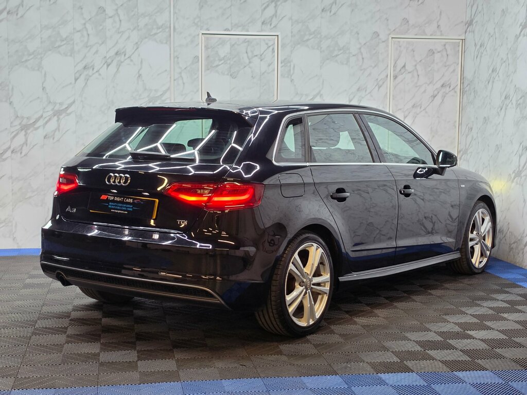 Audi A3 1.6 Tdi Sport Sportback Euro 5 Black #7