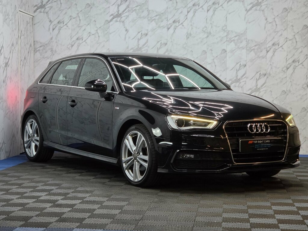 Audi A3 1.6 Tdi S Line Sportback Ss 105 Ps Black