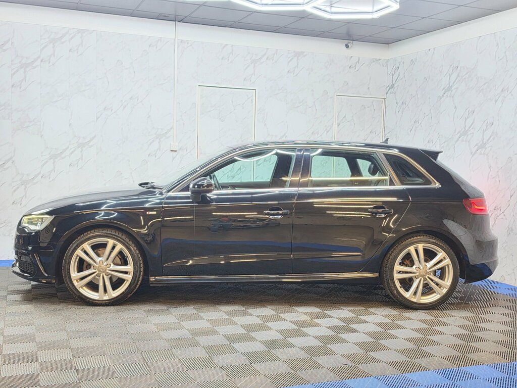 Audi A3 1.6 Tdi S Line Sportback Ss 105 Ps Black #6