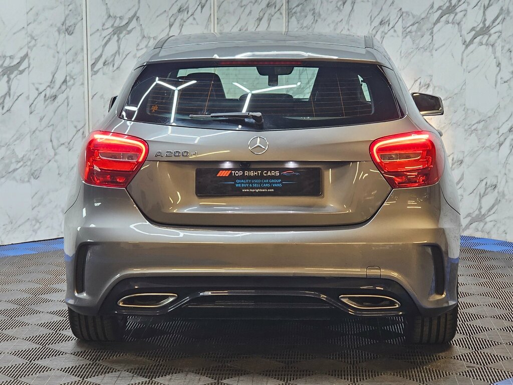 Mercedes-Benz A Class 2.1 A200d Amg Line Hatchback 7G-dct Eur Grey #4