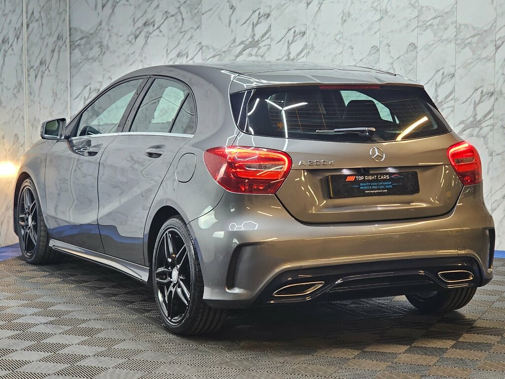 Mercedes-Benz A Class 2.1 A200d Amg Line Hatchback 7G-dct Eur Grey #5