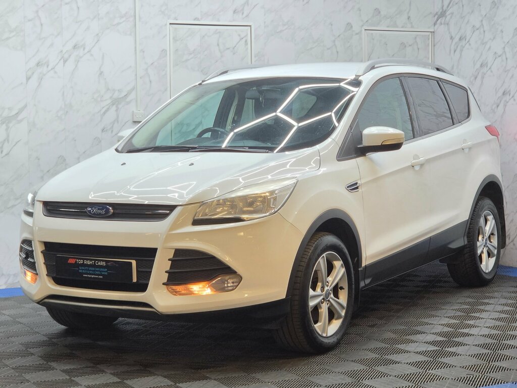 Ford Kuga 1.6T Ecoboost Zetec Suv 2Wd Ss 150 Ps Pet White #3