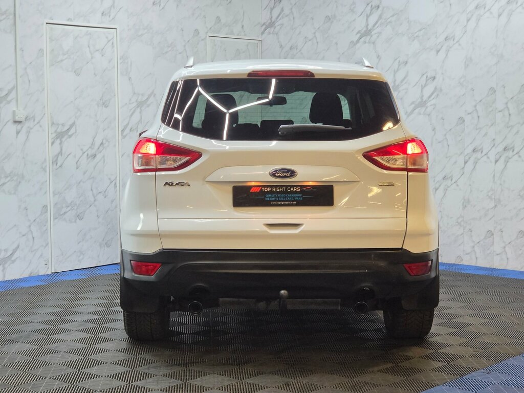 Ford Kuga 1.6T Ecoboost Zetec Suv 2Wd Ss 150 Ps Pet White #4