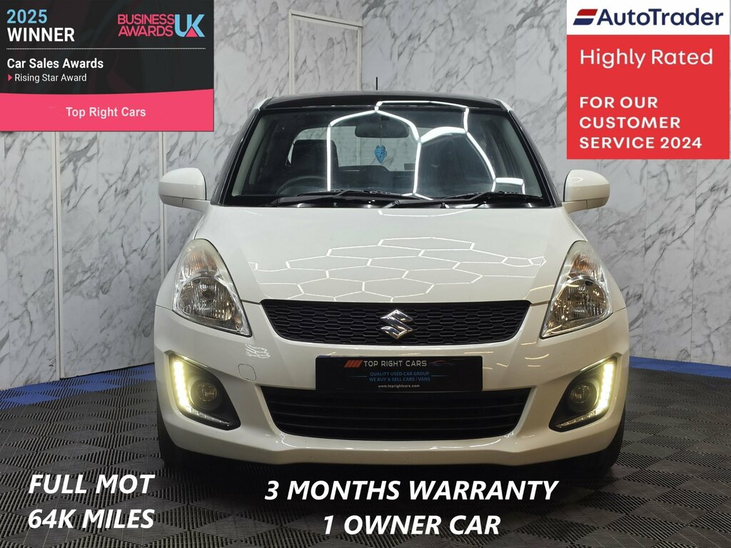 Suzuki Swift 1.2 Sz2 Hatchback Euro 5 94 Ps White #2
