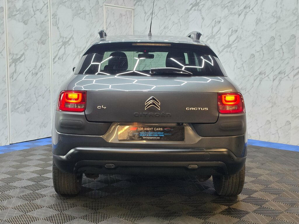 Citroen C4 Cactus 1.6 Bluehdi Flair Hatchback Euro 6 Ss 100 Grey #4