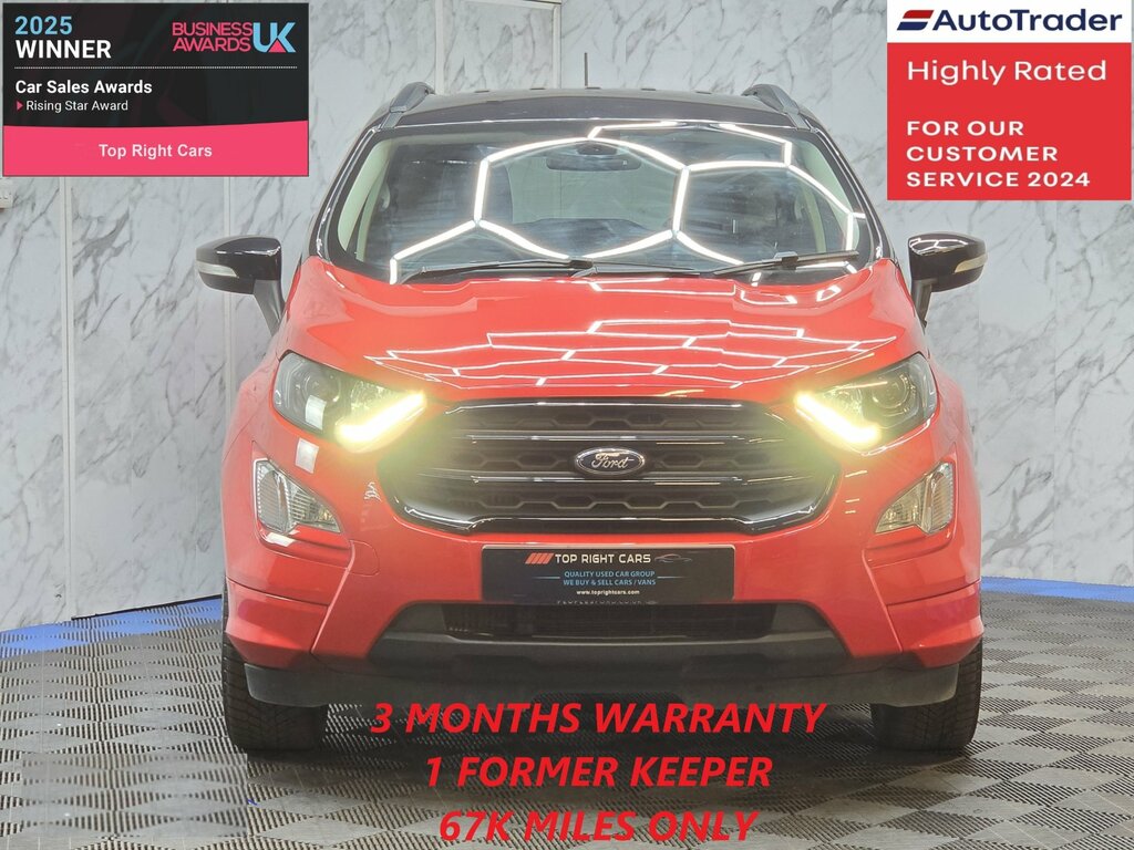 Ford Ecosport 1.0T Ecoboost Gpf St-line Suv Euro 6 Ss 12 Red #2