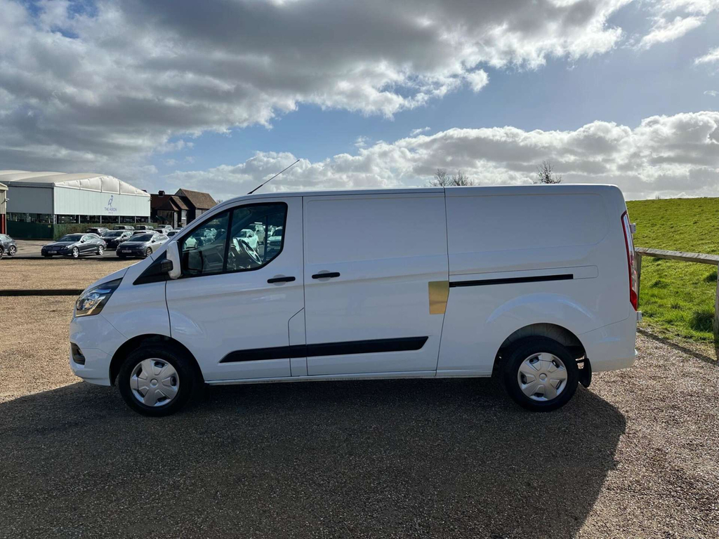 Ford Transit Custom 300 Ecoblue Trend L2 H1 Euro 6 CP71PFZ White #4