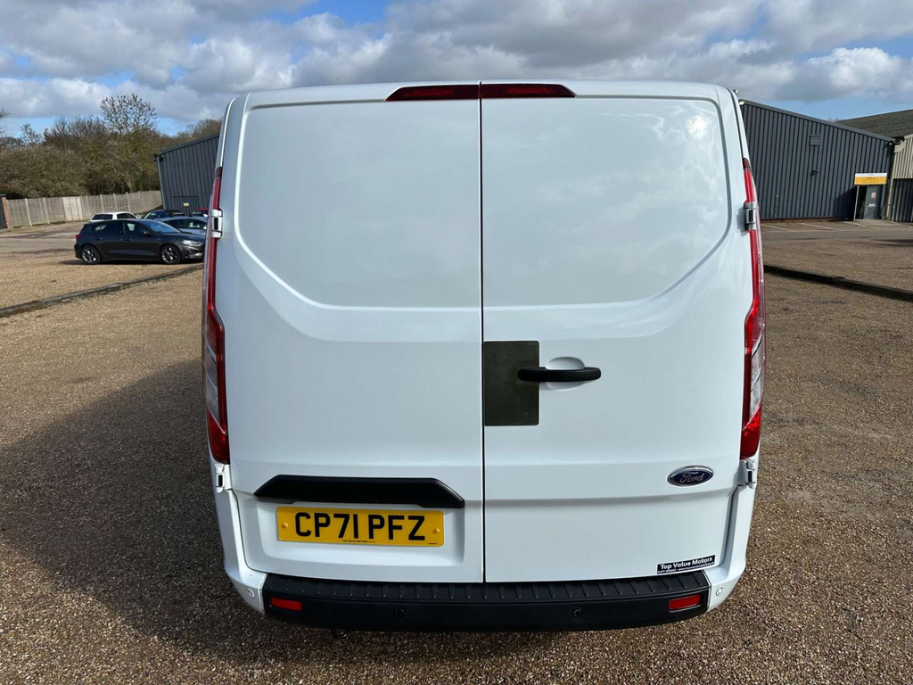 Ford Transit Custom 300 Ecoblue Trend L2 H1 Euro 6 CP71PFZ White #6