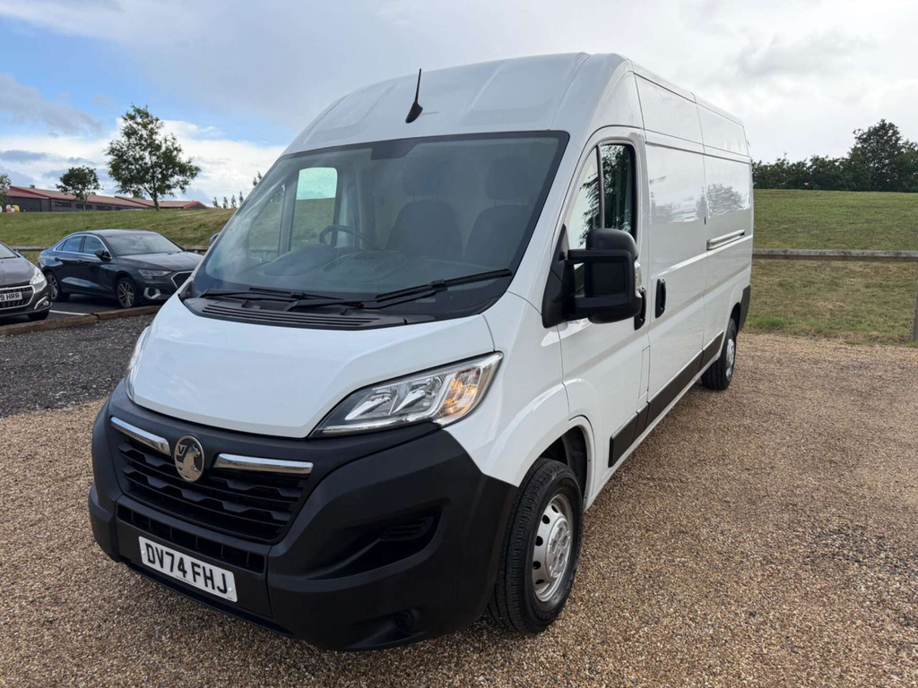 Vauxhall Movano 3500 Biturbo Prime Fwd L3 H2 Euro 6 Ss DV24FHJ White #3