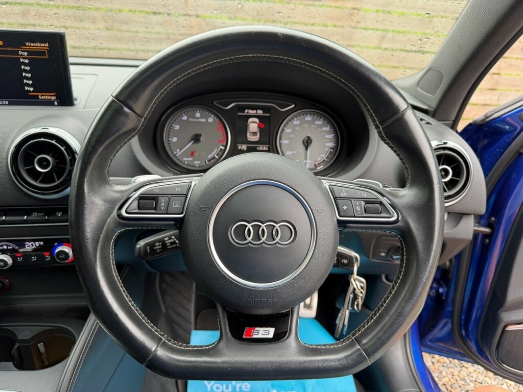 Audi S3 Saloon 2.0 Tfsi S Tronic Quattro Euro 6 Ss Black #12