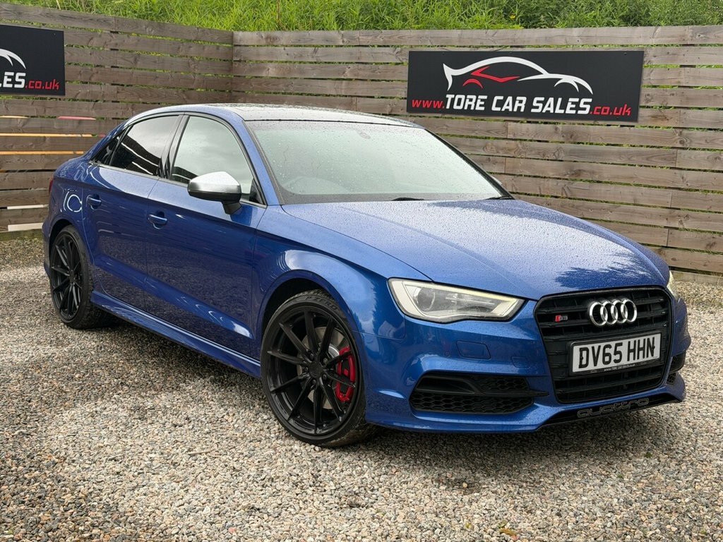 Audi S3 Saloon Blue