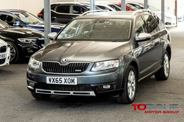 Skoda Octavia 2.0 Tdi Scout Estate Dsg 4Wd Euro 6 S VX65XOM Grey