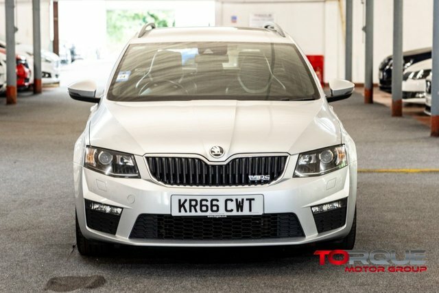 Skoda Octavia 2.0 Tdi Vrs Estate Euro 6 Ss KR66CWT Silver #2