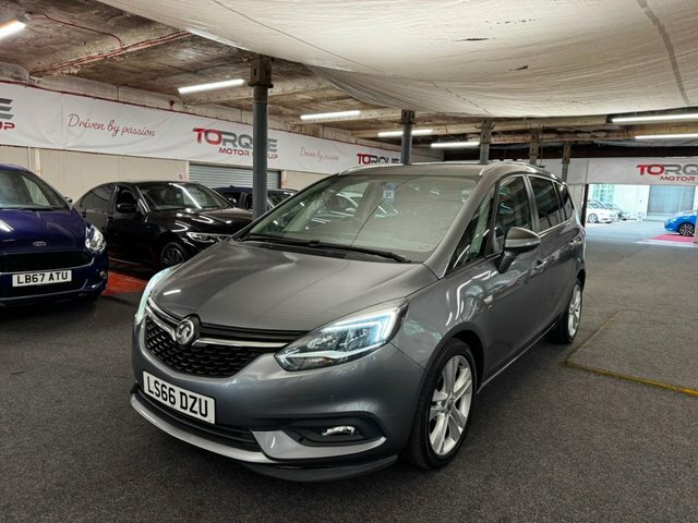 Vauxhall Zafira Tourer 1.4I Turbo Sri Mpv Euro 6 140 P Grey