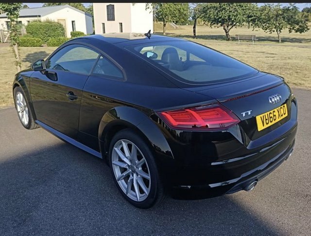 Audi TT 2.0 Tdi Ultra Sport Coupe Euro 6 Black #3
