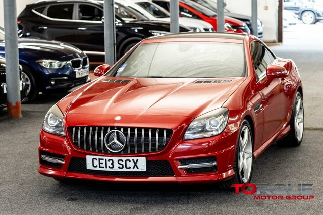 Mercedes-Benz SLK 2.1 Slk250 Cdi Blueefficiency Amg Sport Convertibl Red