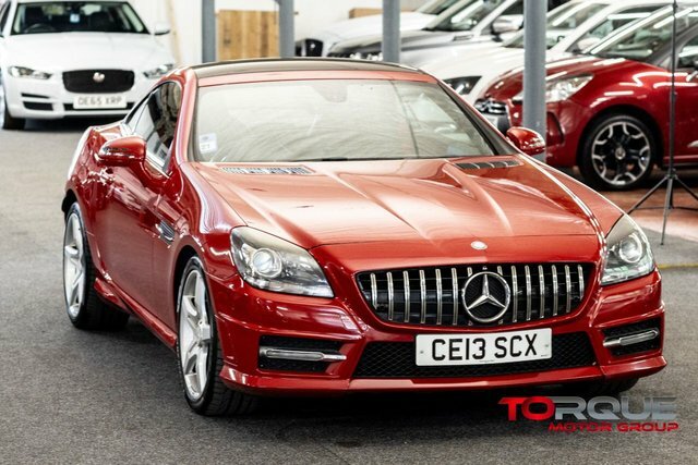 Mercedes-Benz SLK 2.1 Slk250 Cdi Blueefficiency Amg Sport Convertibl Red #2