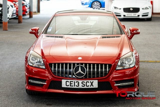 Mercedes-Benz SLK 2.1 Slk250 Cdi Blueefficiency Amg Sport Convertibl Red #4