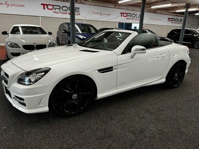 Mercedes-Benz SLK 2.1 Slk250d Amg Sport Convertible G-tro White #2