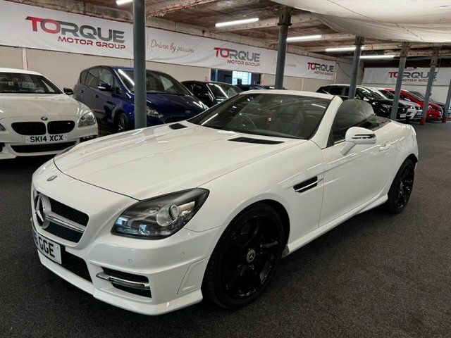 Mercedes-Benz SLK 2.1 Slk250d Amg Sport Convertible G-tro White