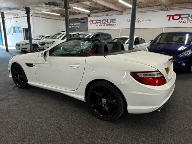 Mercedes-Benz SLK 2.1 Slk250d Amg Sport Convertible G-tro White #5