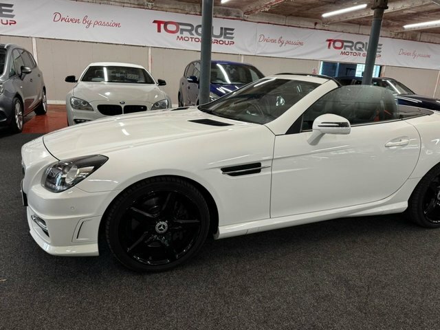 Mercedes-Benz SLK 2.1 Slk250d Amg Sport Convertible G-tro White #3