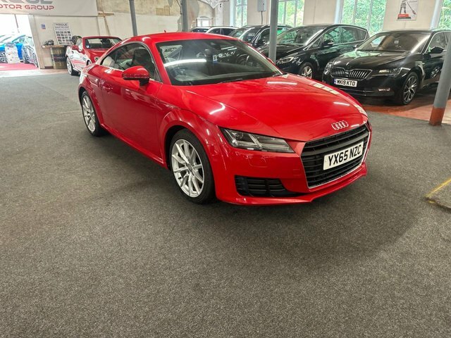 Audi TT 2.0 Tdi Ultra Sport Coupe Euro 6 YX65NZC Red #2