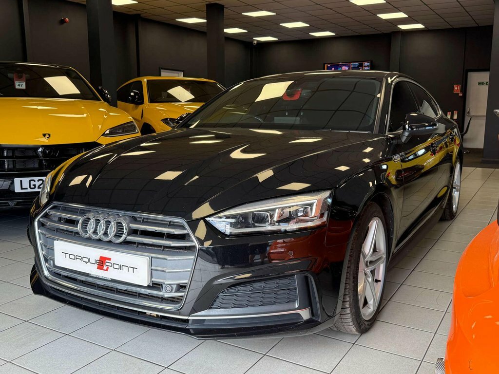 Audi A5 2.0 A5 Sportback Tfsi S Line Black #4