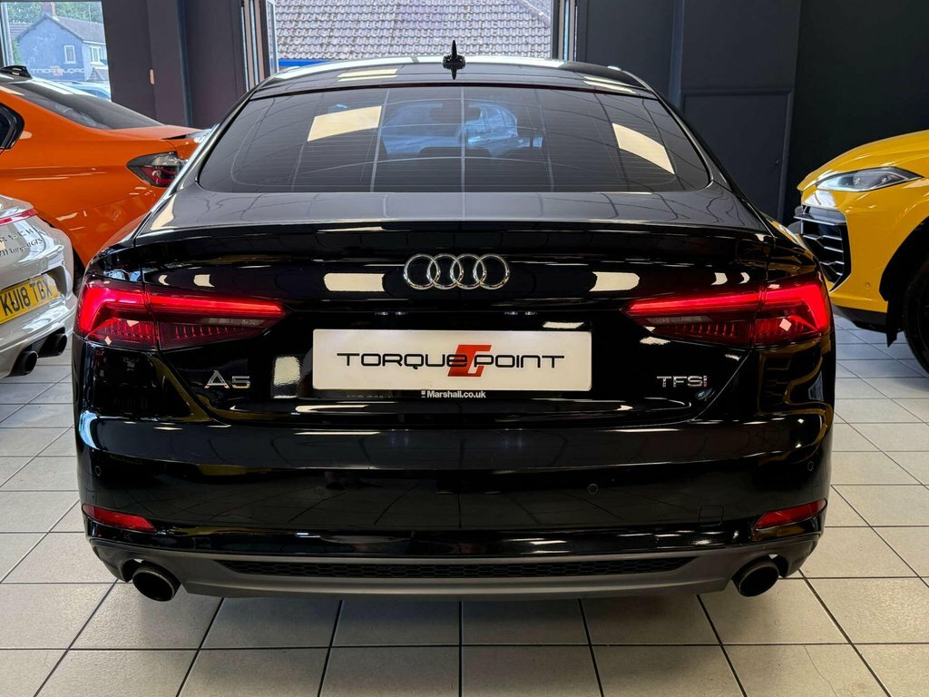 Audi A5 2.0 L 2.0 Tdi S Line S Tronic Quattro Euro 6 Ss Black #7