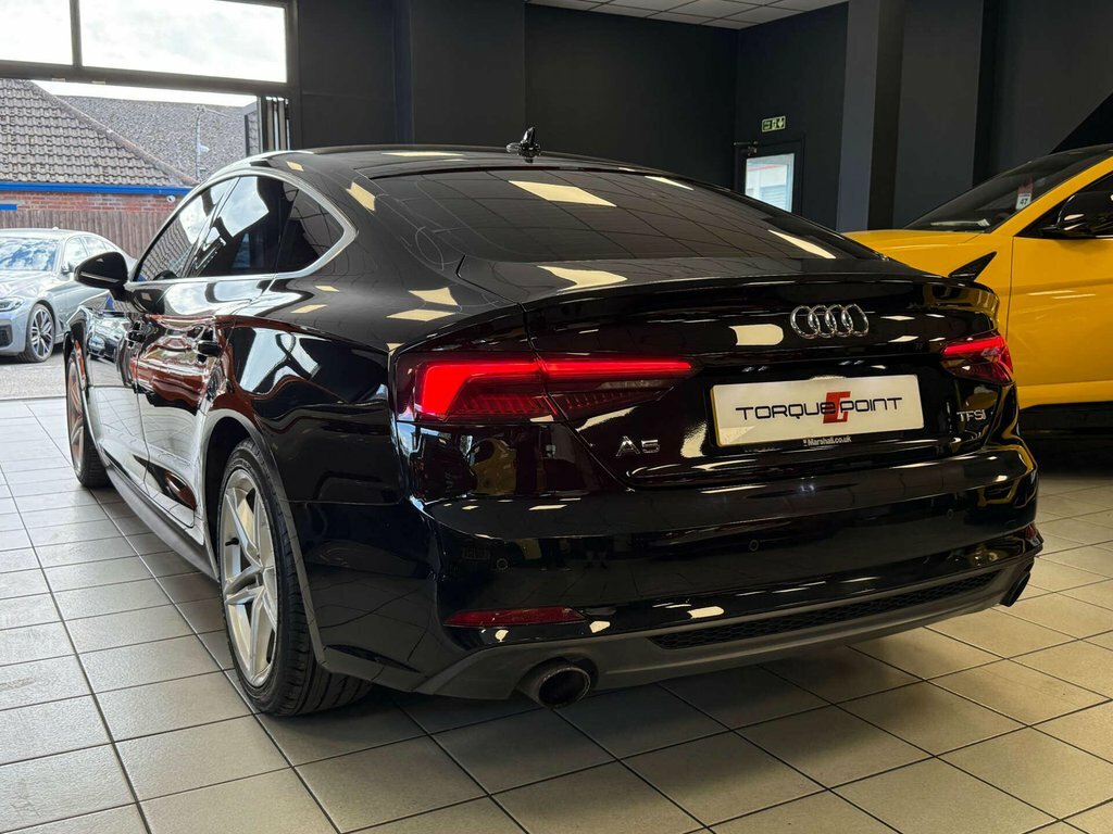 Audi A5 2.0 A5 Sportback Tfsi S Line Black #3