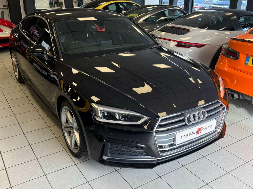 Audi A5 2.0 L 2.0 Tdi S Line S Tronic Quattro Euro 6 Ss Black #23