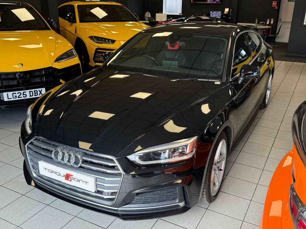 Audi A5 2.0 L 2.0 Tdi S Line S Tronic Quattro Euro 6 Ss Black #25