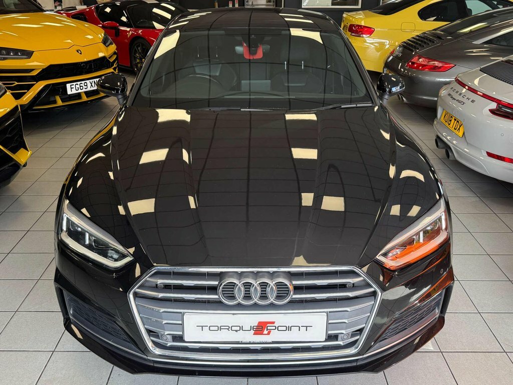 Audi A5 2.0 L 2.0 Tdi S Line S Tronic Quattro Euro 6 Ss Black #8