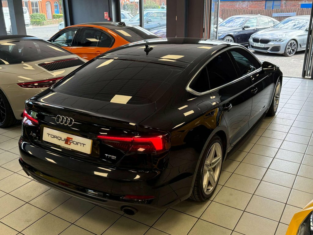 Audi A5 2.0 L 2.0 Tdi S Line S Tronic Quattro Euro 6 Ss Black #26
