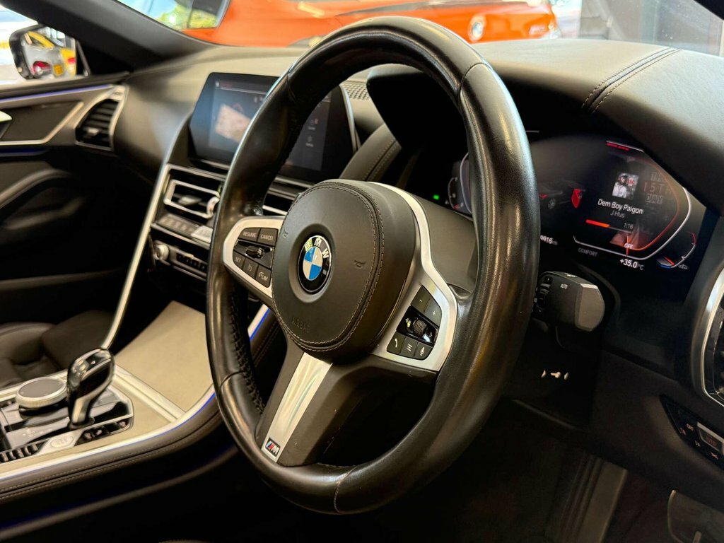 BMW 8 Series 3.0 840I Saloon Steptronic Euro 6 Ss Black #32